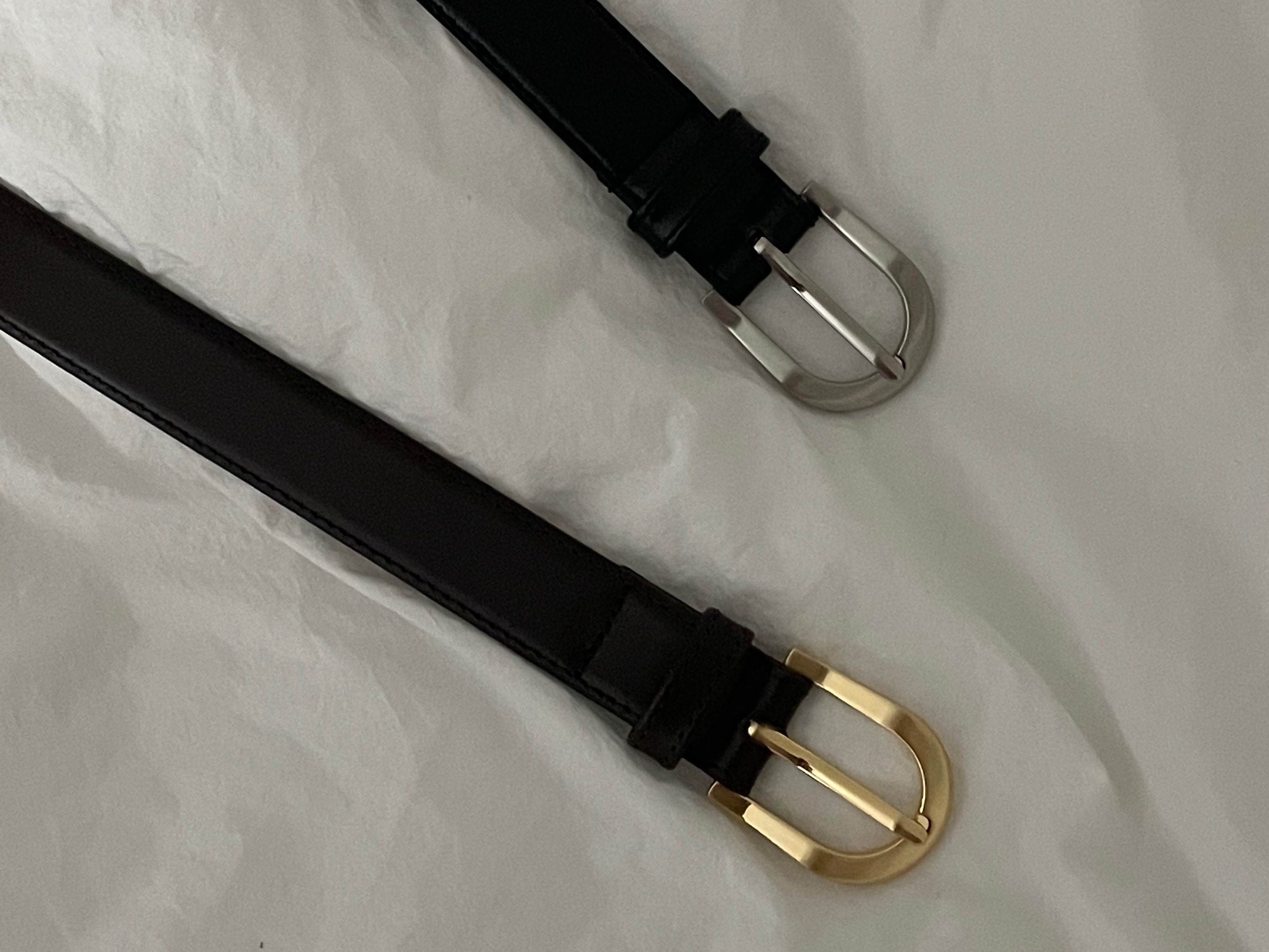 (made) cow leather belt